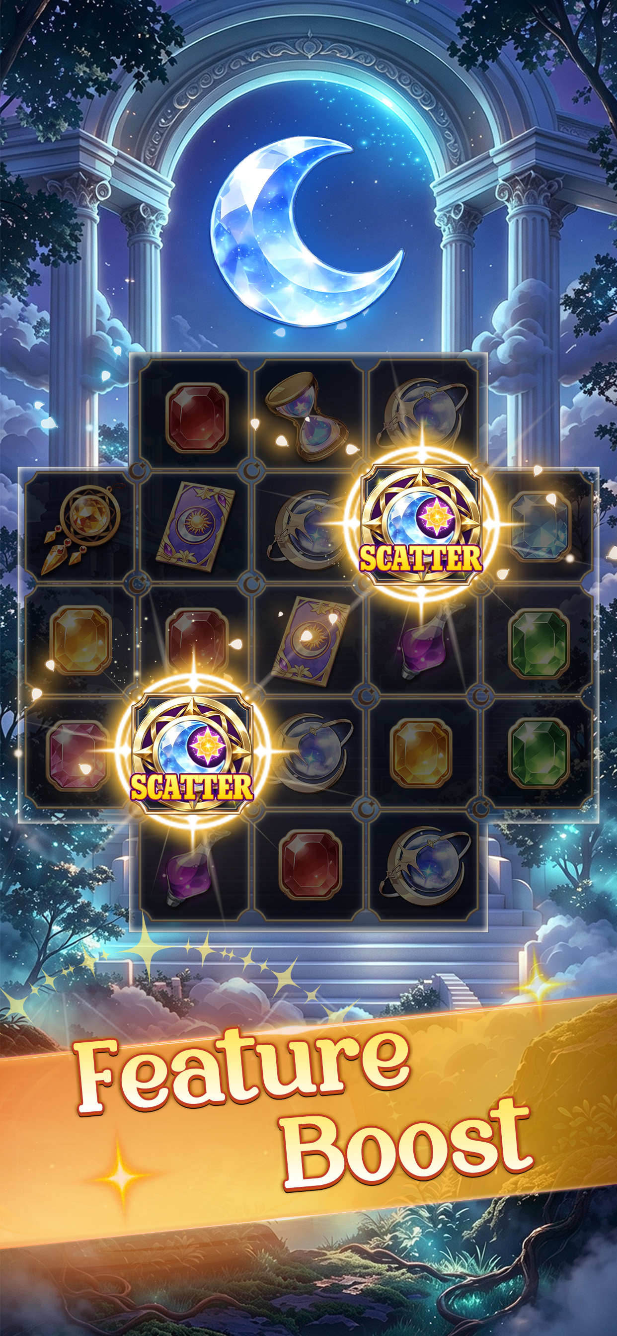 Luna Sol Spin game screen 2