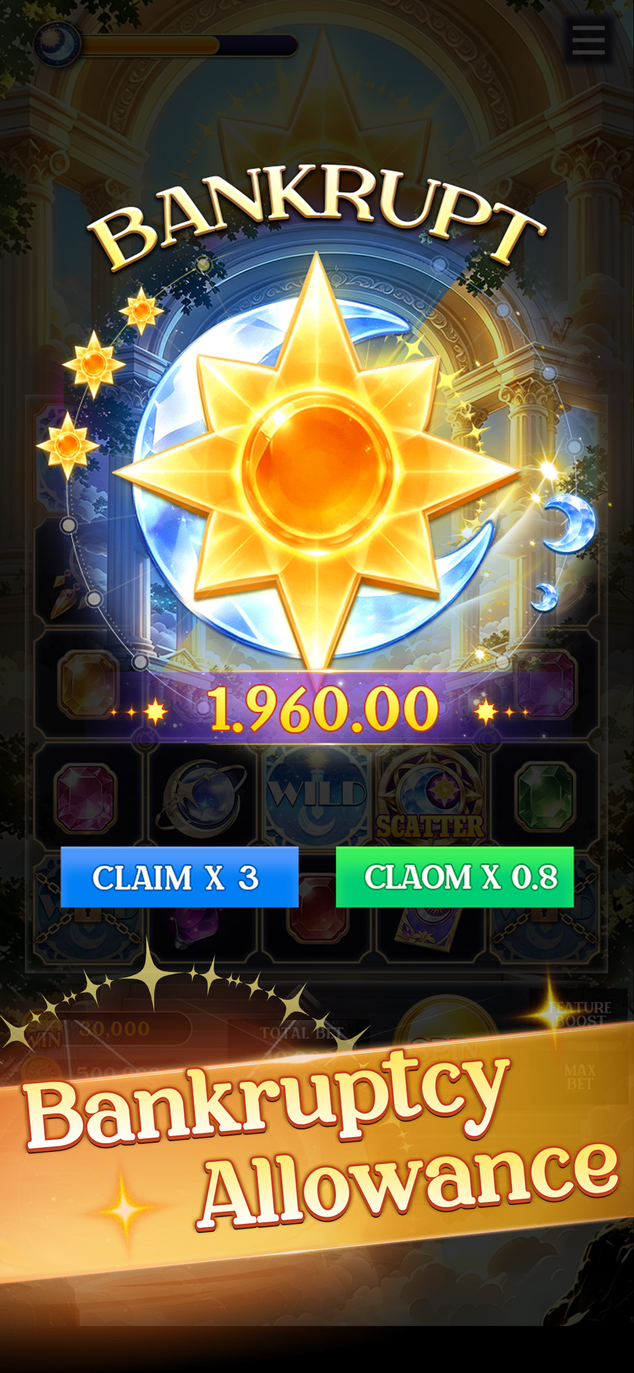 Luna Sol Spin game screen 3